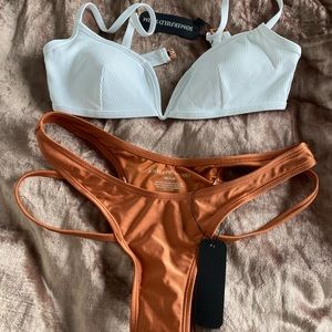 NWT Somerfield swim bikini top and bottom